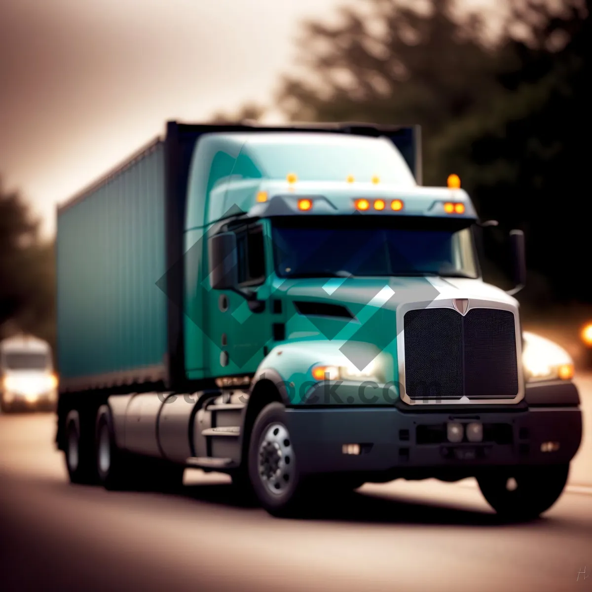 Picture of Fast Freight: Transporting Cargo on the Highway