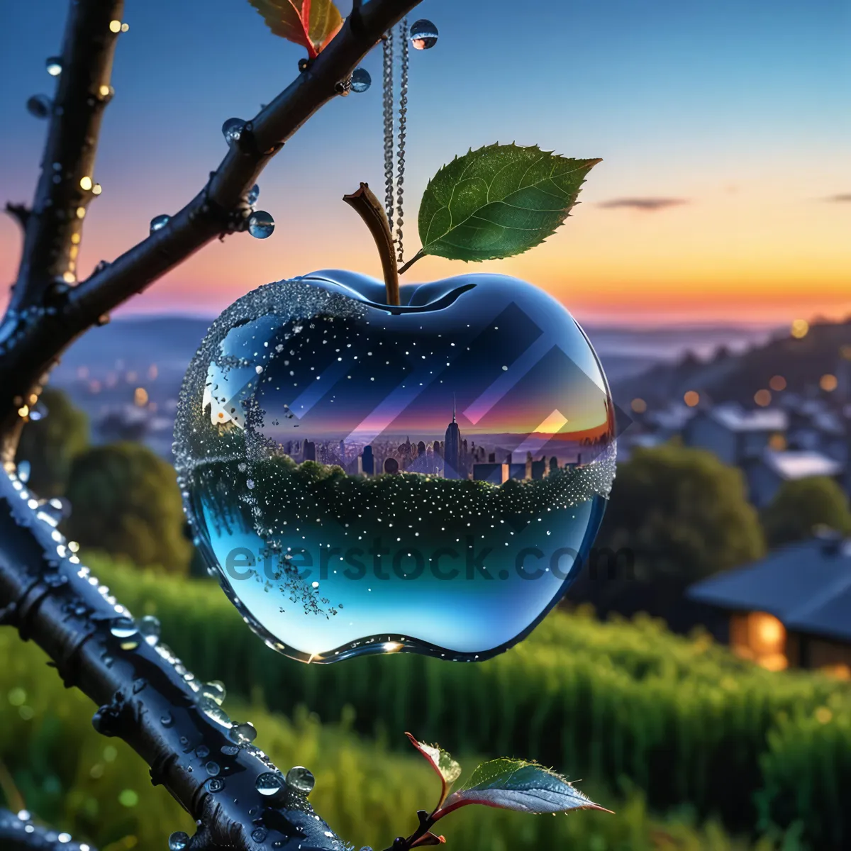 Picture of Fresh and Delicious Apple for Healthy Eating