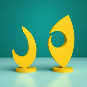 Bright Orange Shiny Web Icon Buttons Set