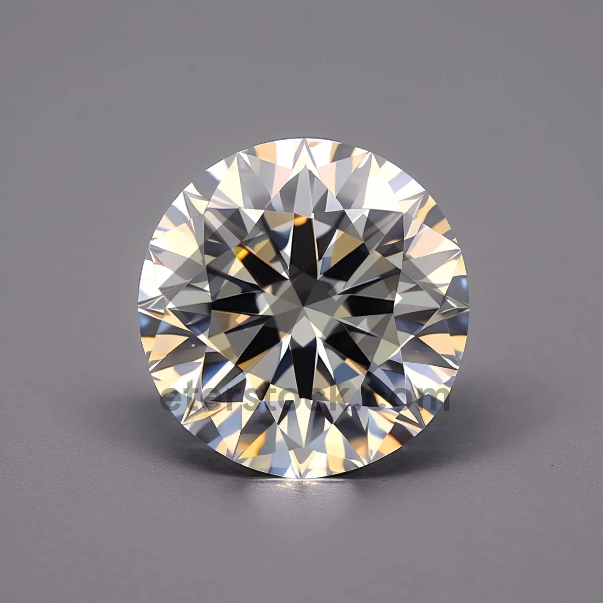 Picture of Dazzling Gemstone: A Brilliant 3D Luxury Jewel