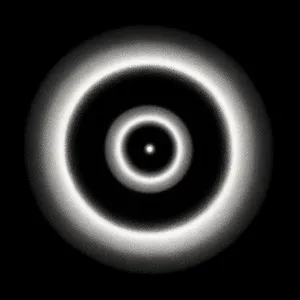 Black Circle Light Button Icon Symbol