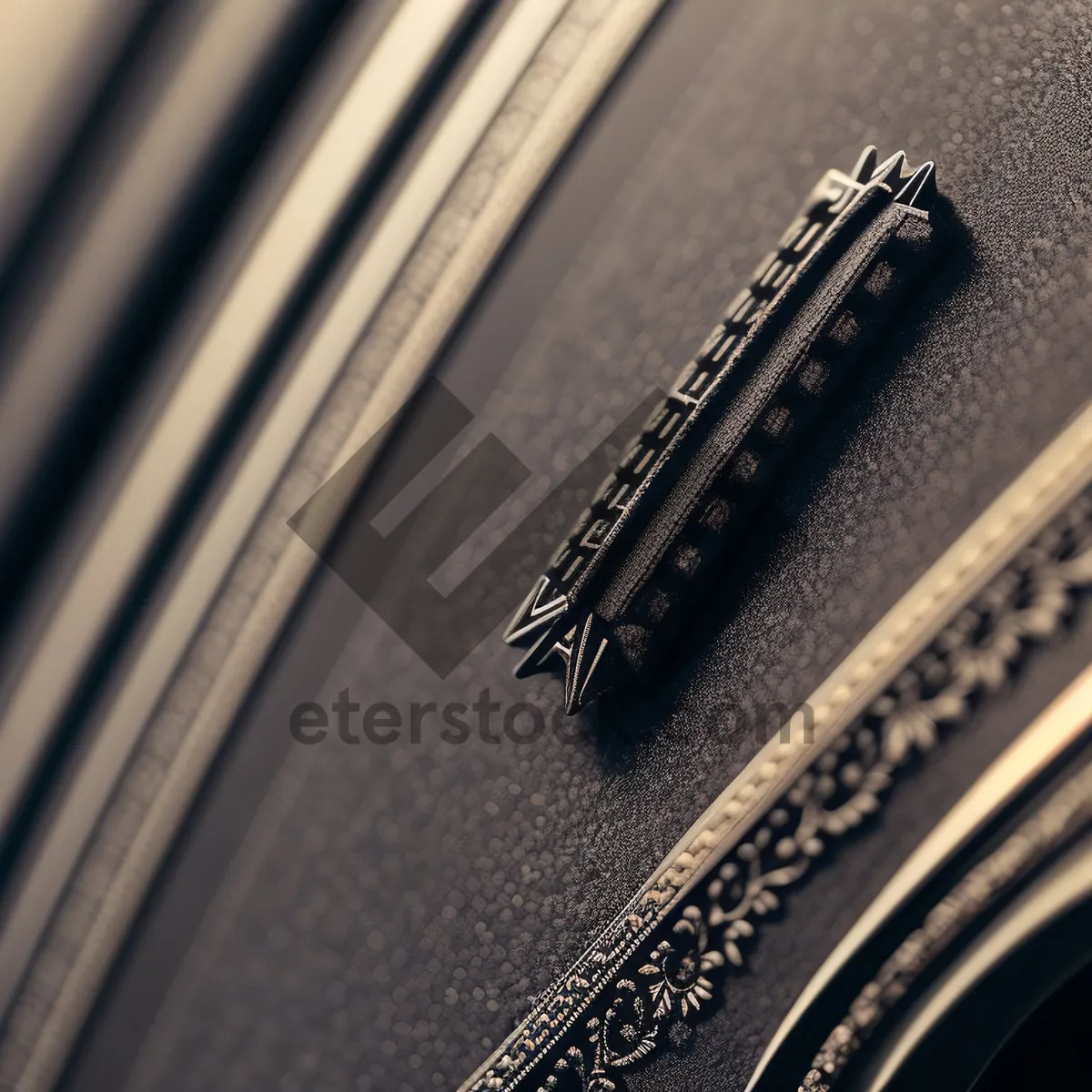 Picture of Black Business Wallet with Pen and Money