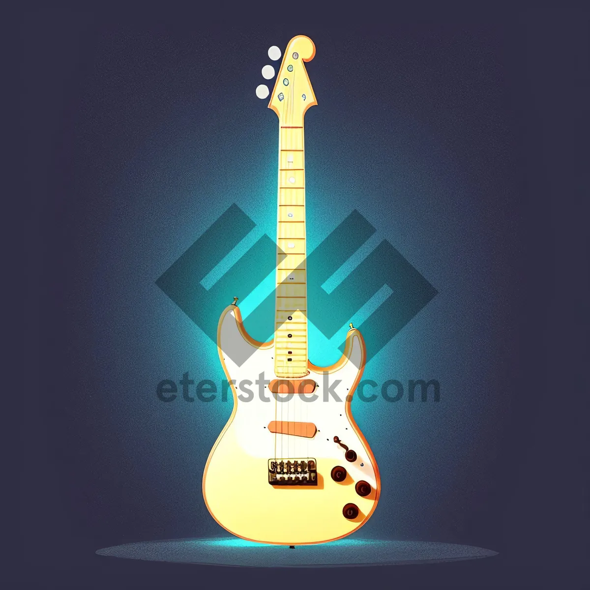 Picture of Rockin' Acoustic Guitar