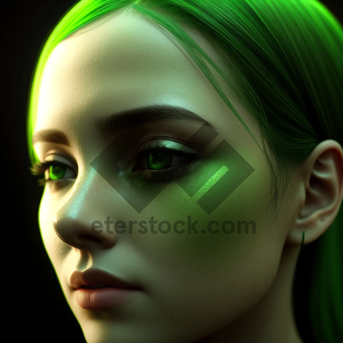 Picture of Beautiful Doll with Mesmerizing Eyes and Flawless Makeup