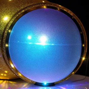 Contemporary LED Stroboscope Spotlight in Vivid Colors
