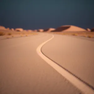 Saharan Serenity: Majestic Sand Dunes Under Moroccan Sun