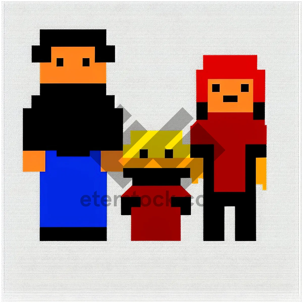 Picture of Puzzle Icon - 3D Symbol of Sign