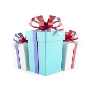 Festive gift boxes for birthday celebration