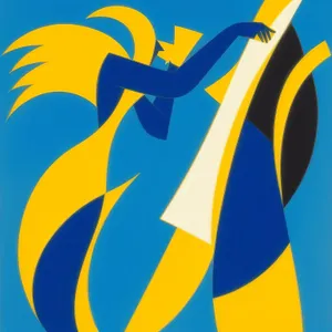 Flag Symbol Art Icon - Patriotic Sign