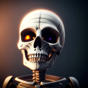 Terrifying Pirate Skull Mask - Sinister Skeletal Symbol