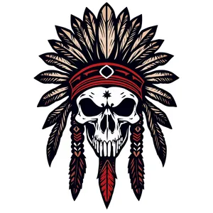 Pirate symbol black silhouette graphic art decoration retro.
