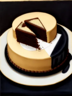 Decadent Chocolate Cake with Creamy Sauce