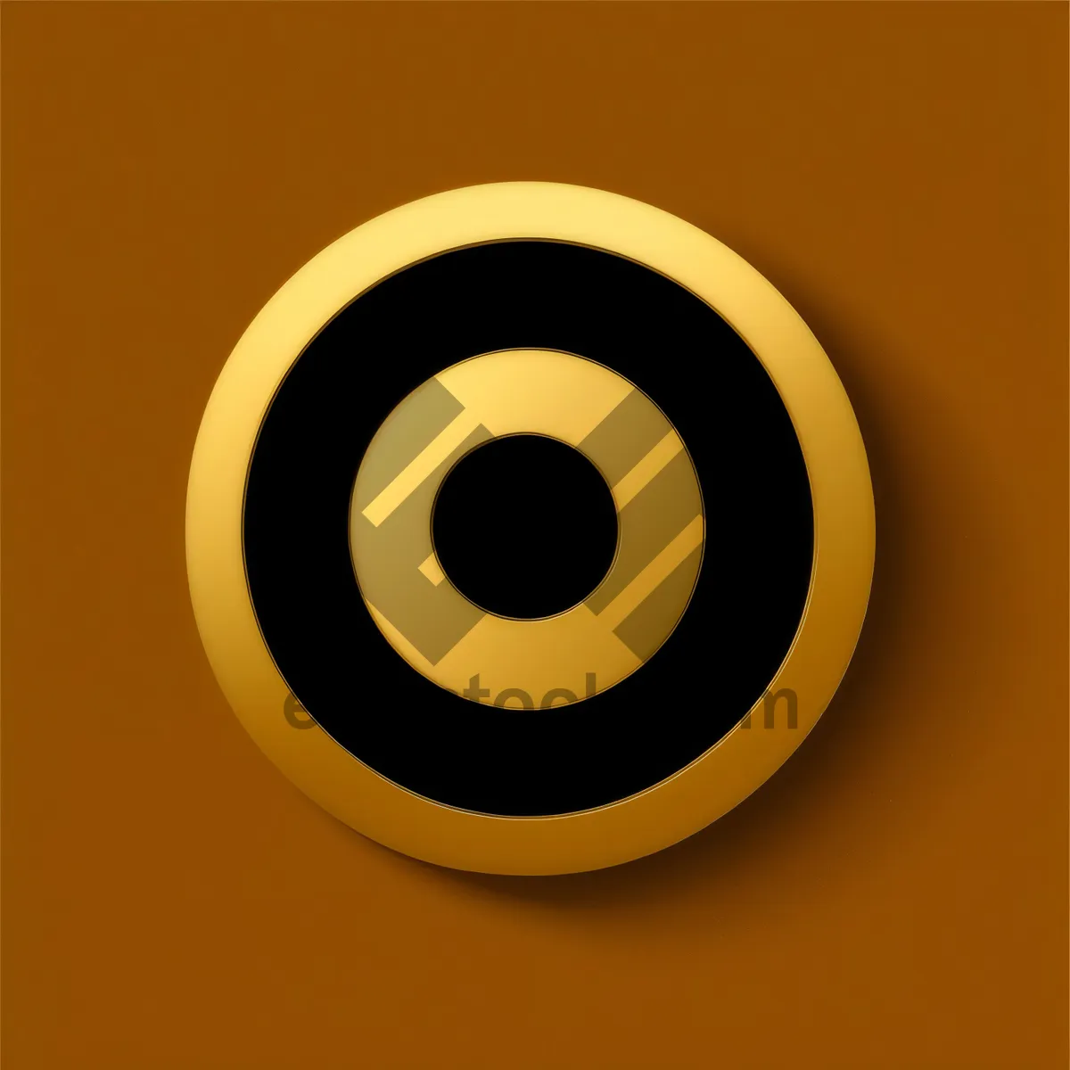 Picture of Shiny 3D Circle Button Icon