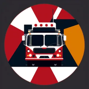 Fire Station Symbol Flag Icon