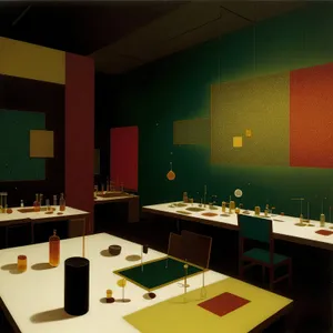 Modern Home Office Furniture Set with Wooden Desk