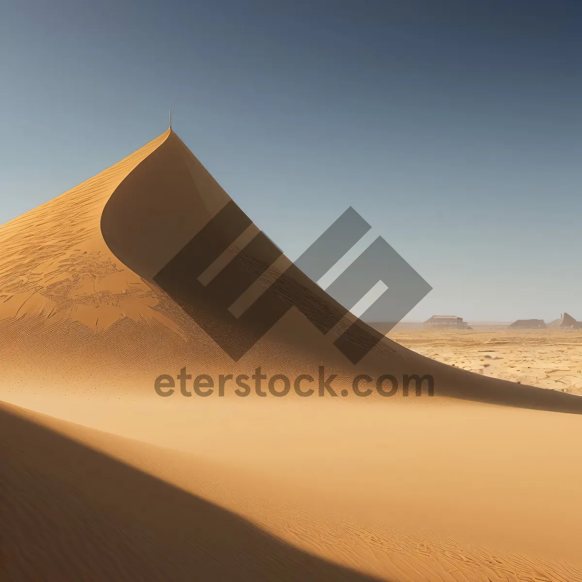 Picture of Sizzling Sunsets: Majestic Moroccan Desert Dunes