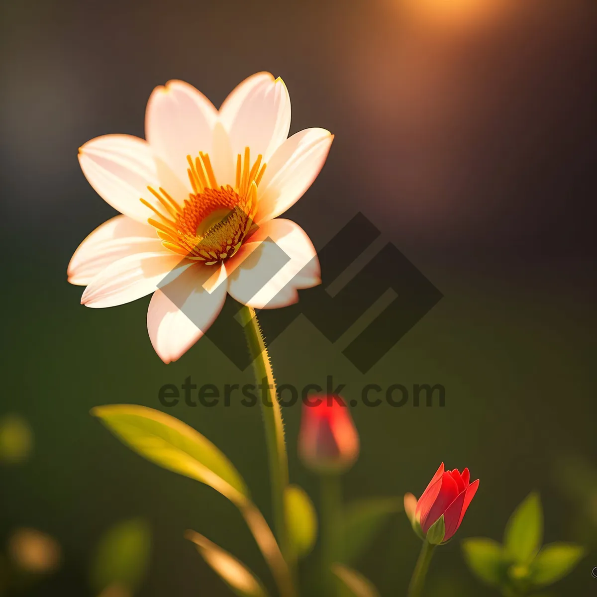 Picture of Vibrant Blossoming Floral Meadow in Summer