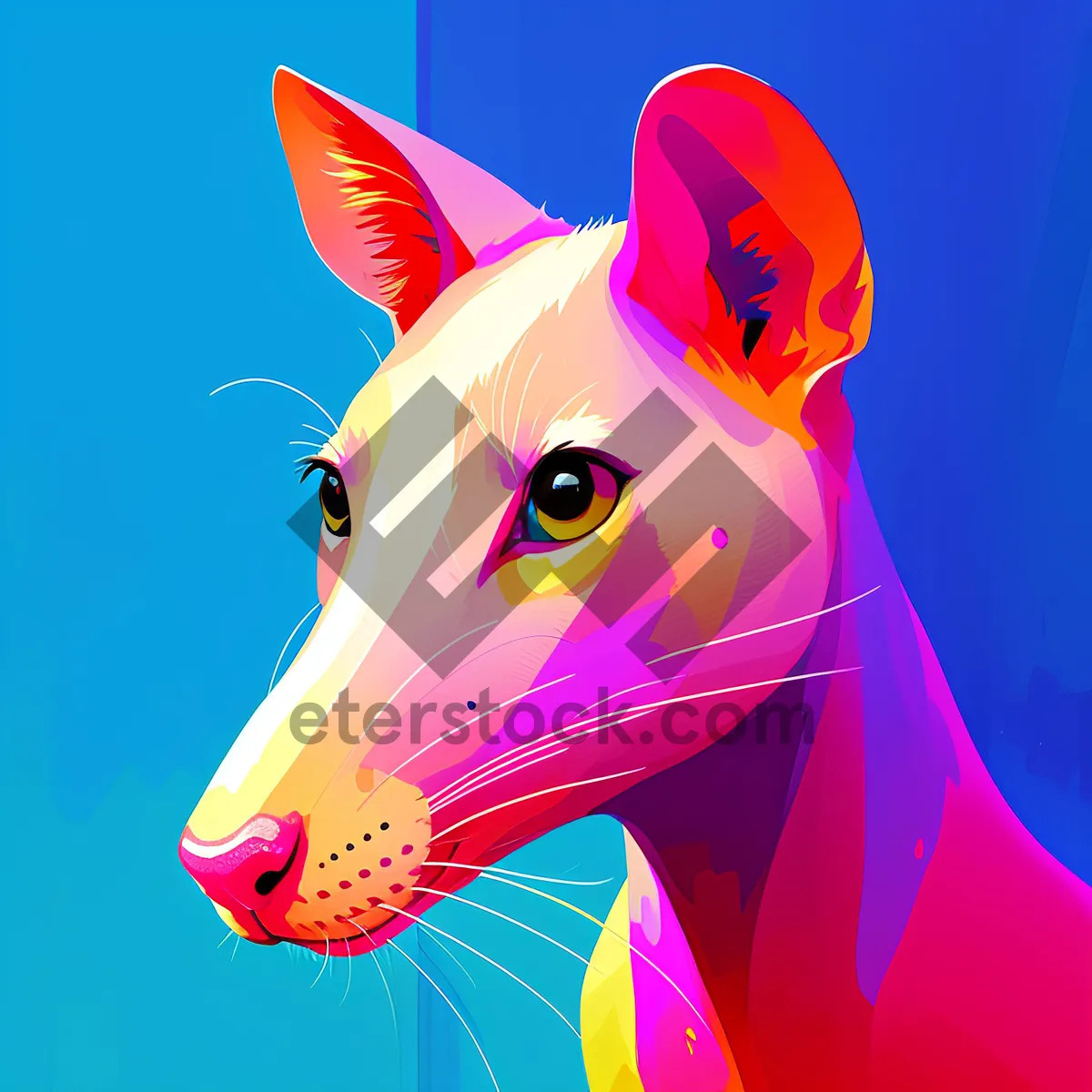 Picture of Whimsical Animal Cartoon Artwork – Cute Graphics