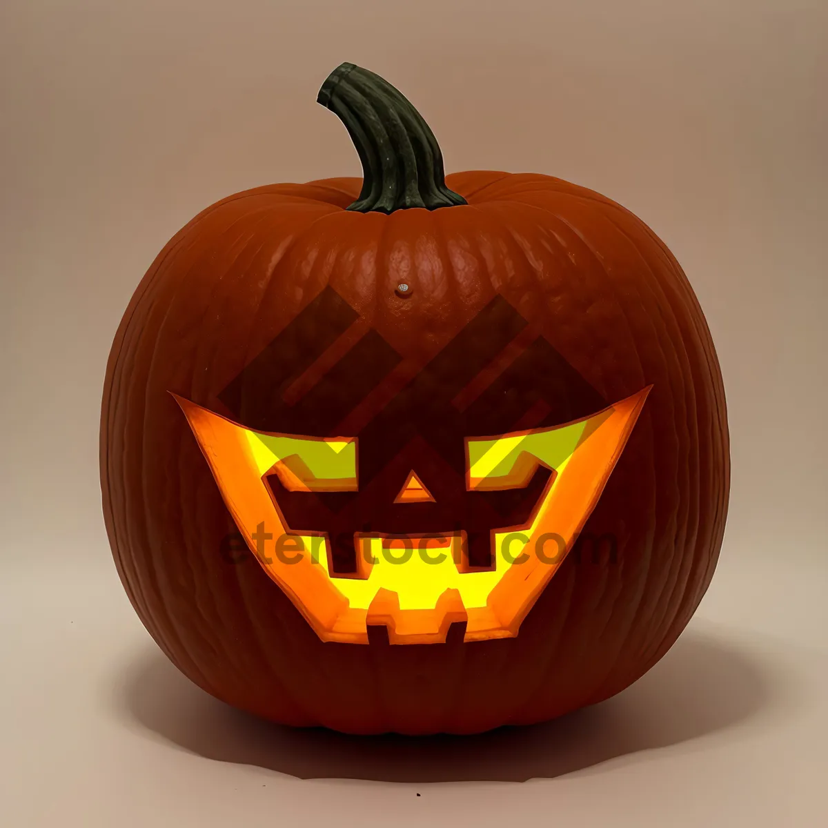 Picture of Spooky Glowing Jack-o'-Lantern