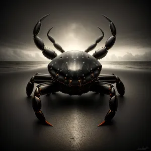 Black Rhinoceros Beetle - Majestic Insect Arachnid