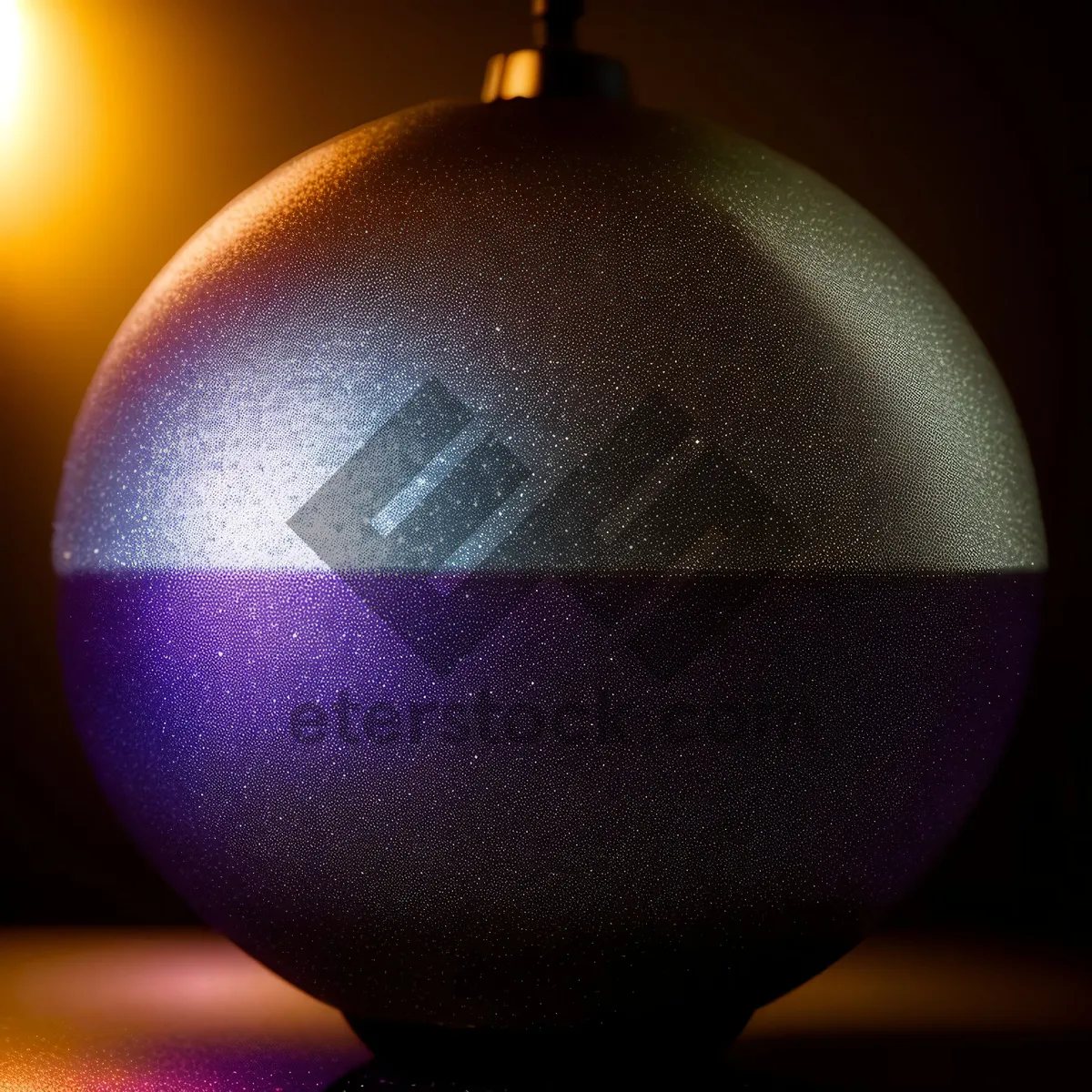 Picture of Shiny Holiday Sphere Decoration with Croquet Ball