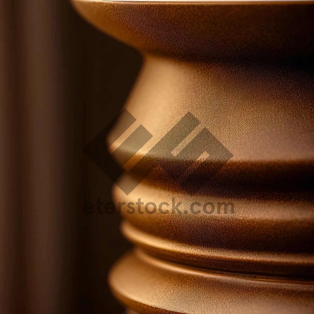 Picture of Lampshade Cup Container with Gavel Shade