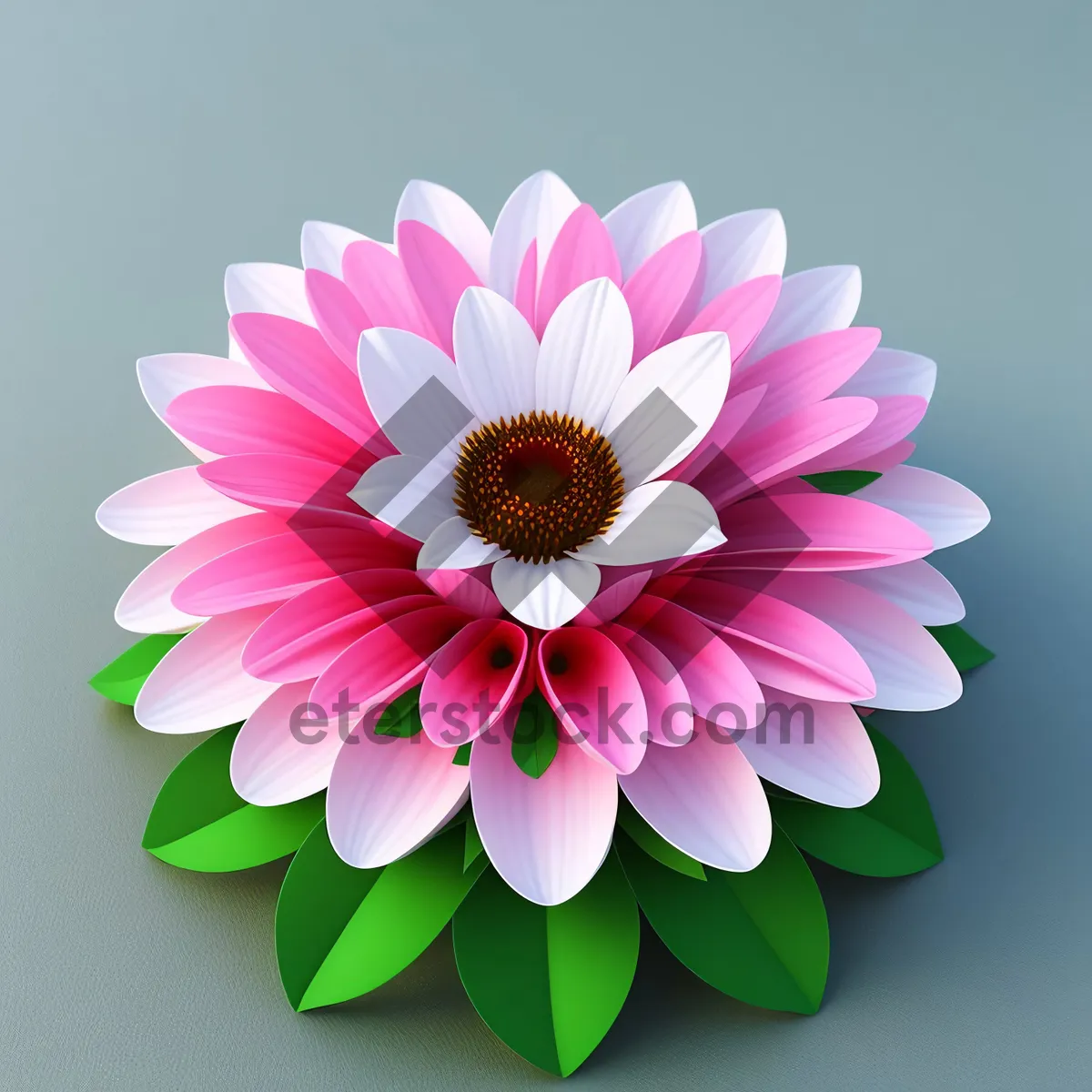 Picture of Purple Blooming Lotus Blossom - Floral Garden Decoration