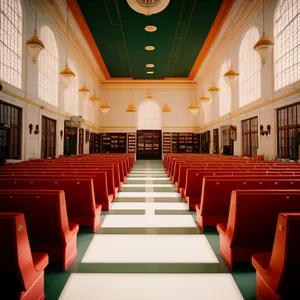 Old Library Hall - Classic Architecture, Interior, and Light