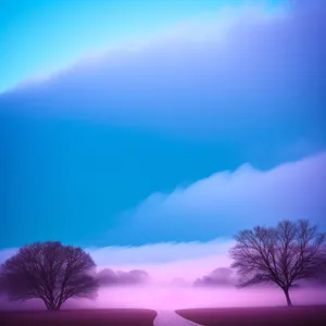 Vibrant Summer Sky with Bright Sunlight and Clouds