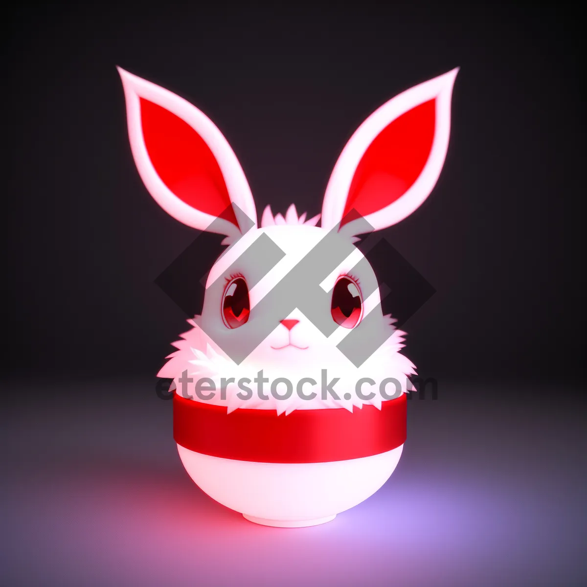 Picture of Cartoon Bunny Icon Design