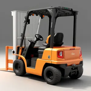 Industrial Forklift - Heavy Machinery for Warehouse Transport