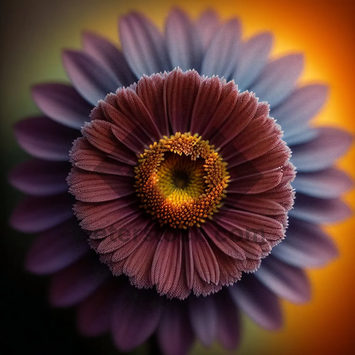 Picture of Vibrant Yellow Sunflower Petals in Full Bloom