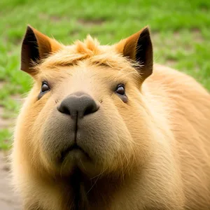 Majestic Mane: Wild Lioness with Intense Eyes