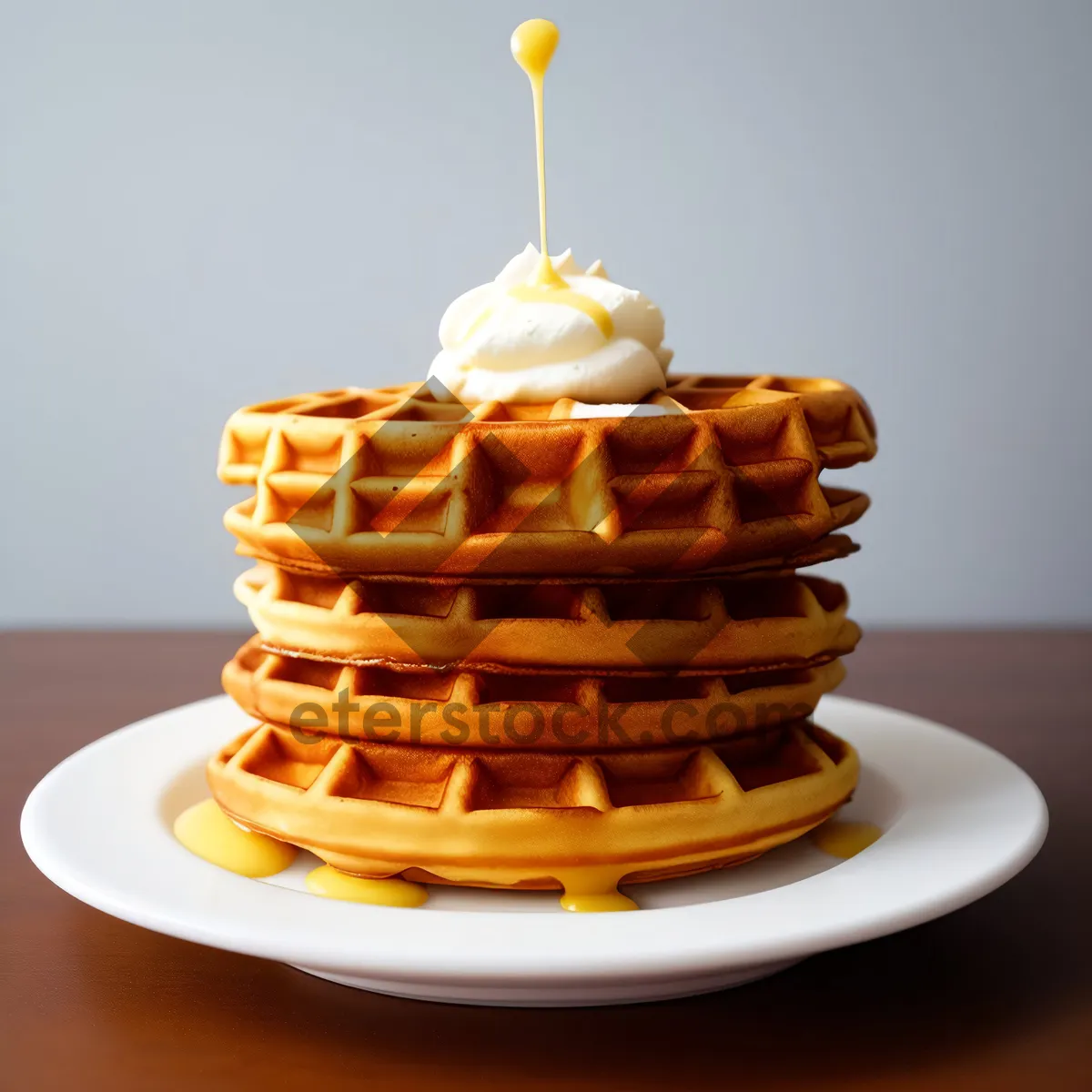 Picture of Delicious Chocolate Chip Breakfast Stack