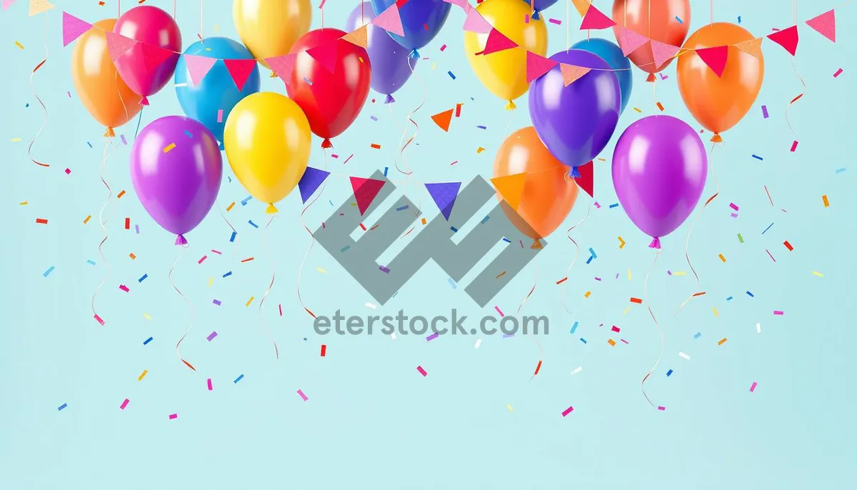 Picture of Colorful Birthday Party Balloon Design