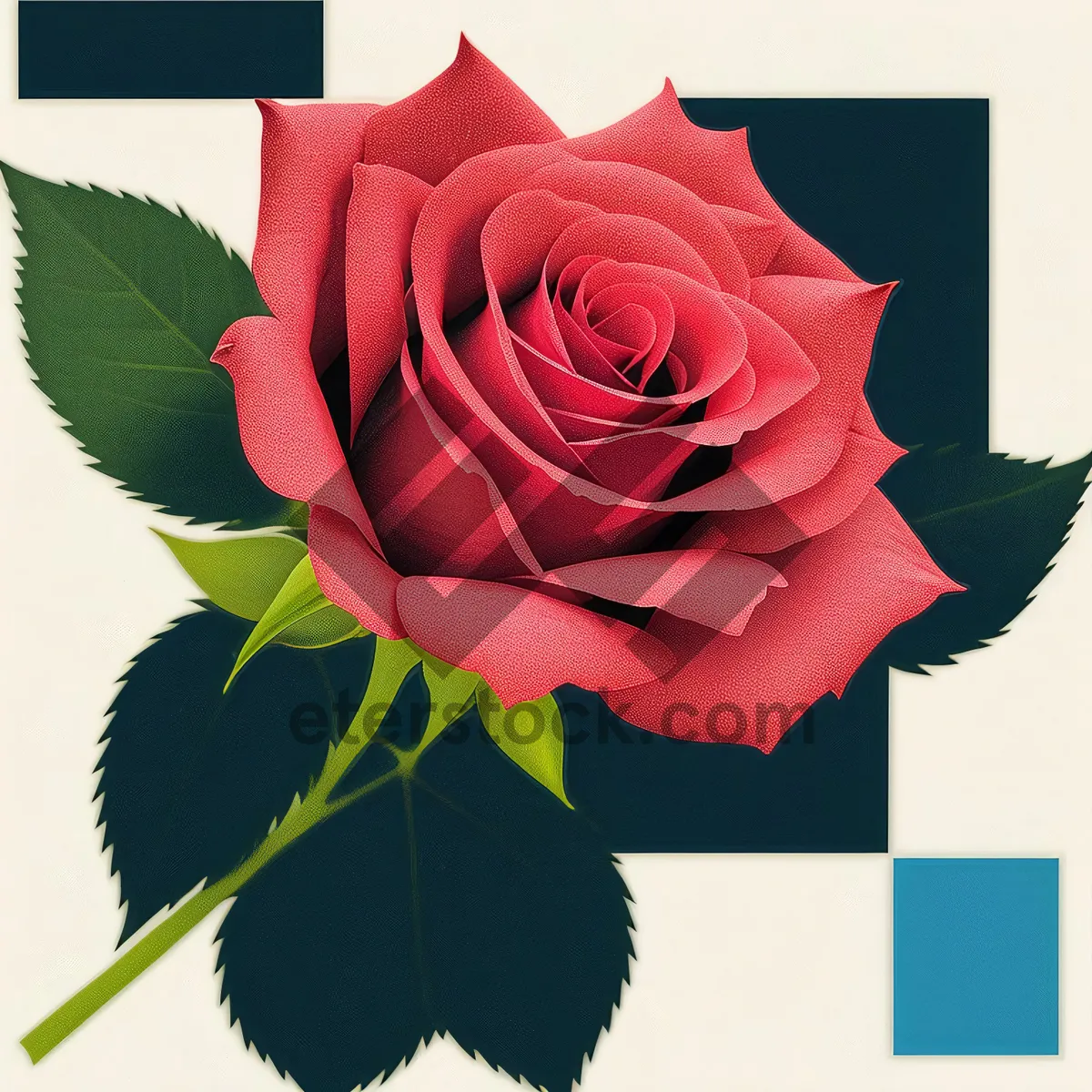 Picture of Romantic Rose Bouquet for Valentine's Day