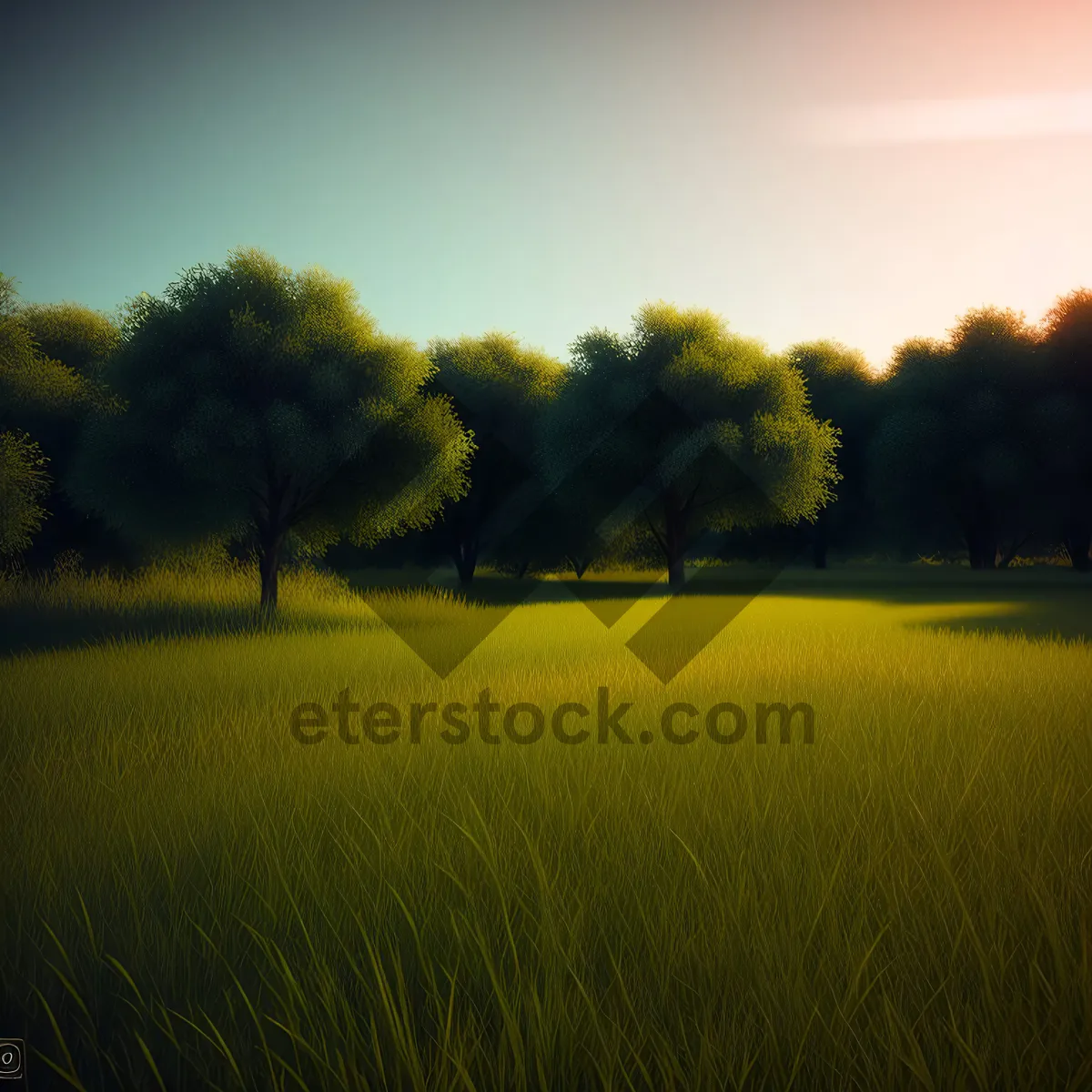 Picture of Golden Fields Dance Under Summer Sky