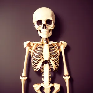 Terrifying Pirate Skeleton Pose - Anatomy Horror