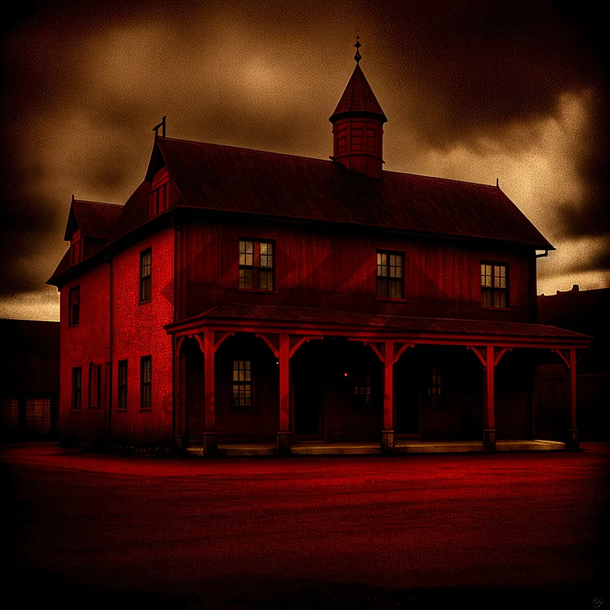 Picture of Historic City Palace: Old Building with Sky