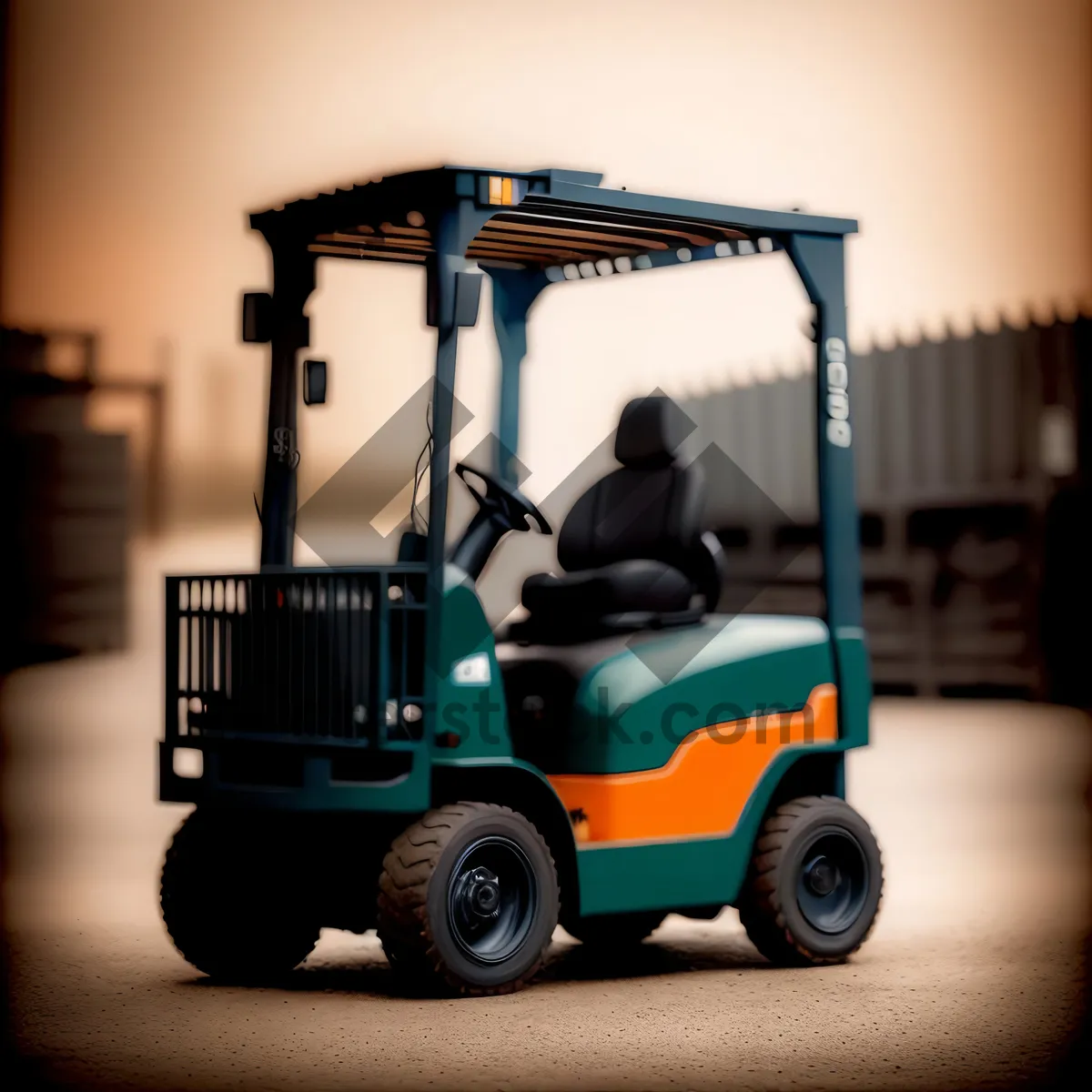 Picture of Golf Cart on Course