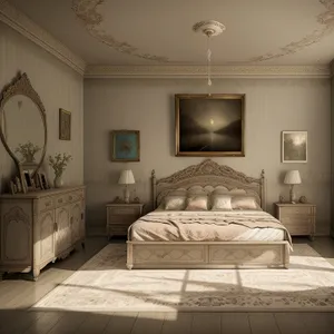 Modern Luxury Bedroom: Elegant Interior Design with Comfortable Furniture