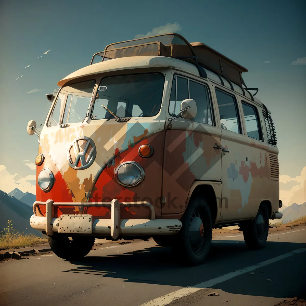Picture of Transportation on the road with diverse vehicles