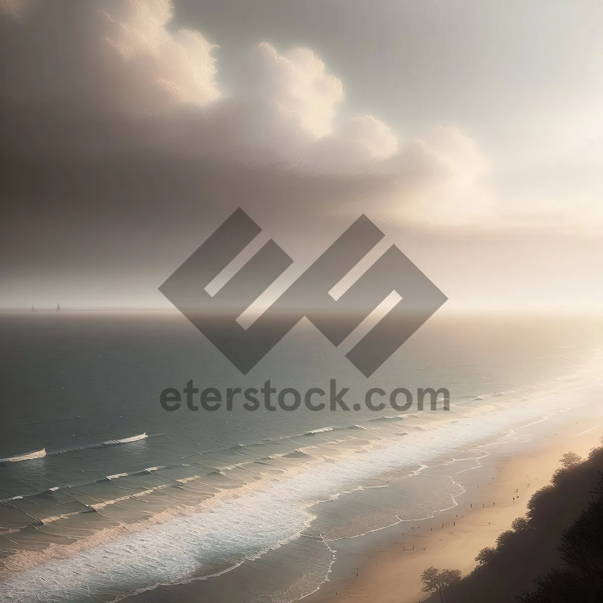 Picture of Golden Horizon: Majestic Wings in Sunset Sky