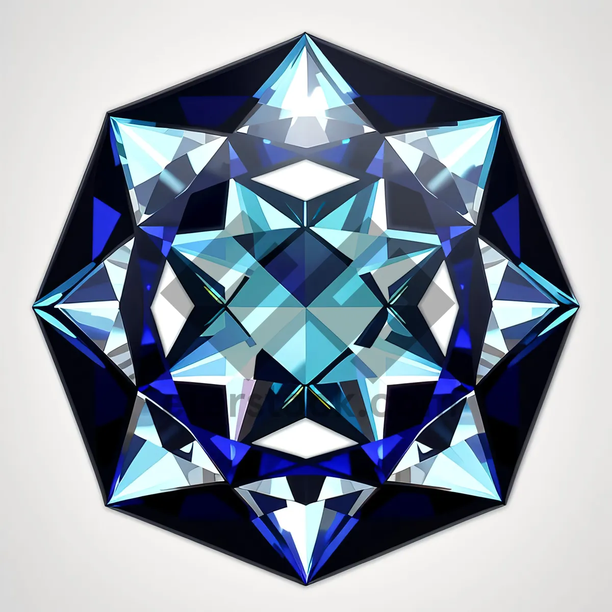 Picture of Shiny Gem Box - 3D Symbolic Gift Icon