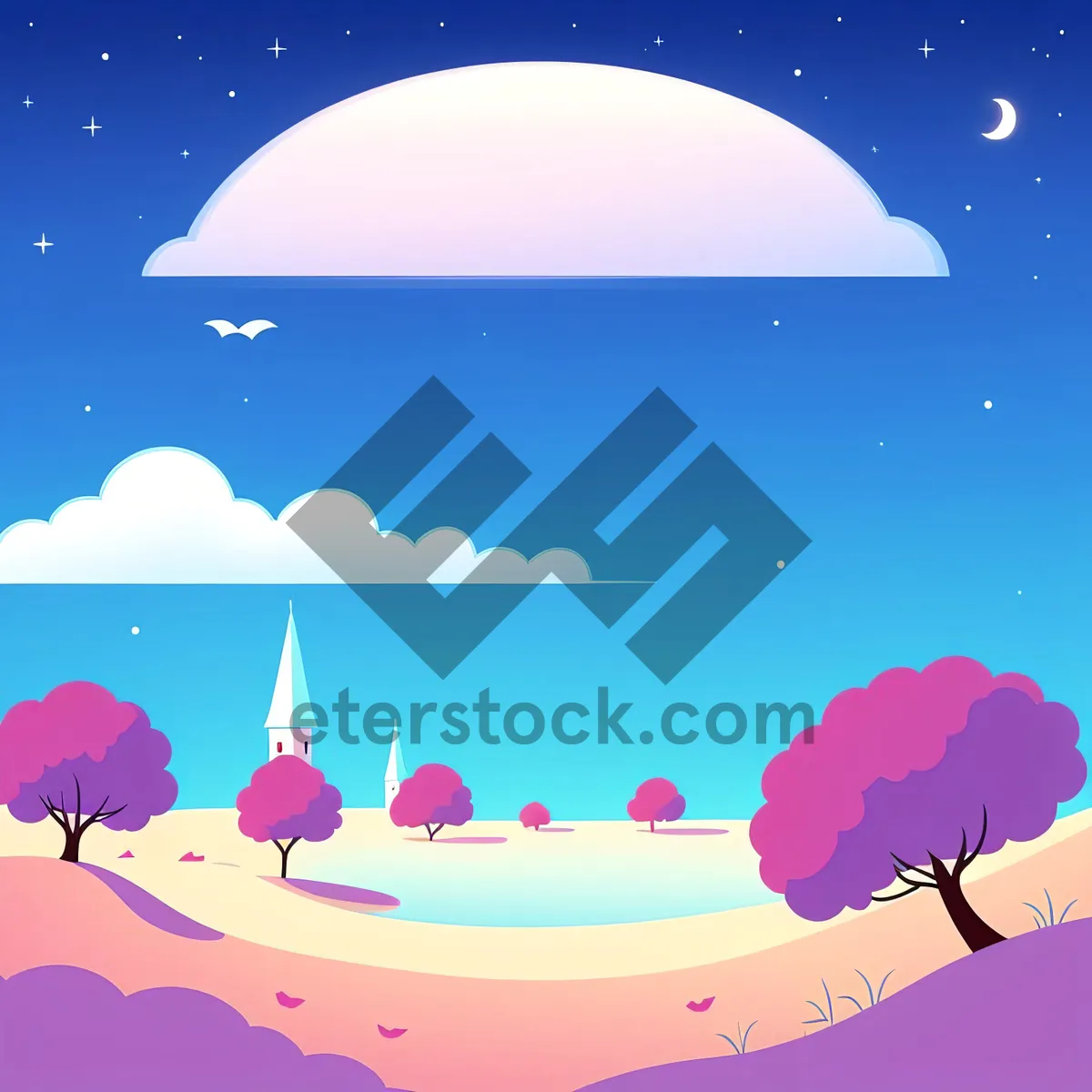 Picture of Moonlit Winter Wonderland