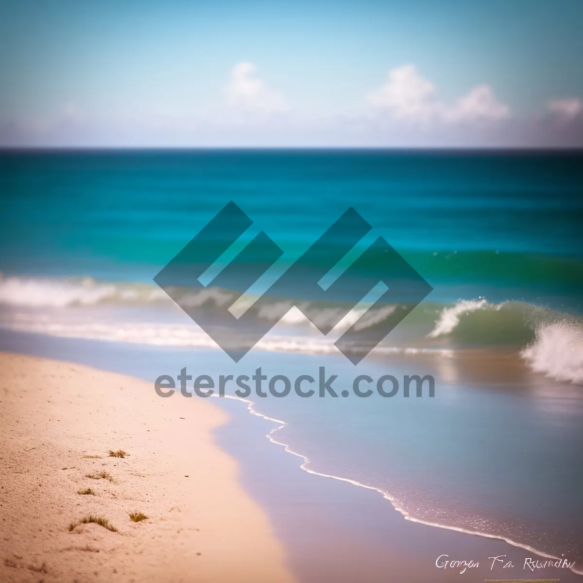 Picture of Sunset Serenity on Coastal Paradise