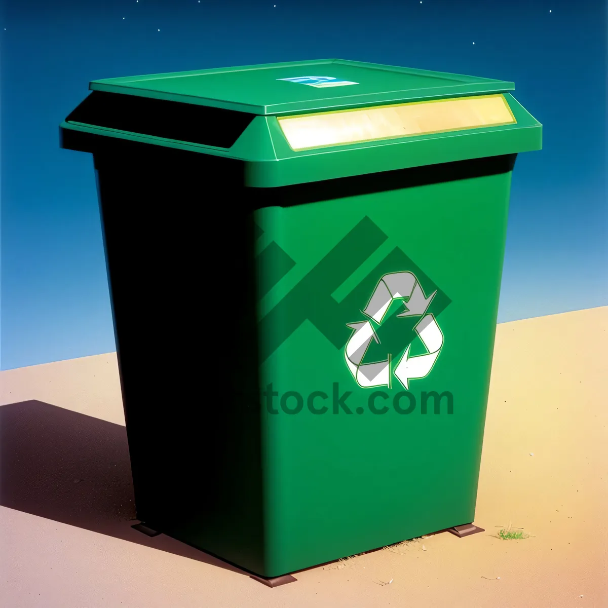 Picture of Recyclable 3D Garbage Bin in a Box