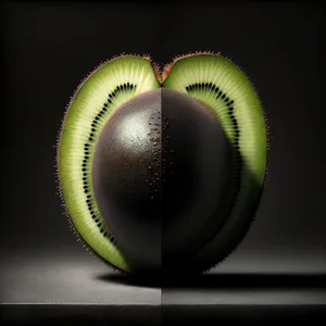 Juicy Kiwi Fruit - Fresh, Healthy, and Nutritious Slice