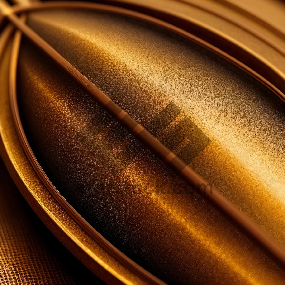 Picture of Bronze Flow: Futuristic Abstract Motion Graphic with Dynamic Swirl