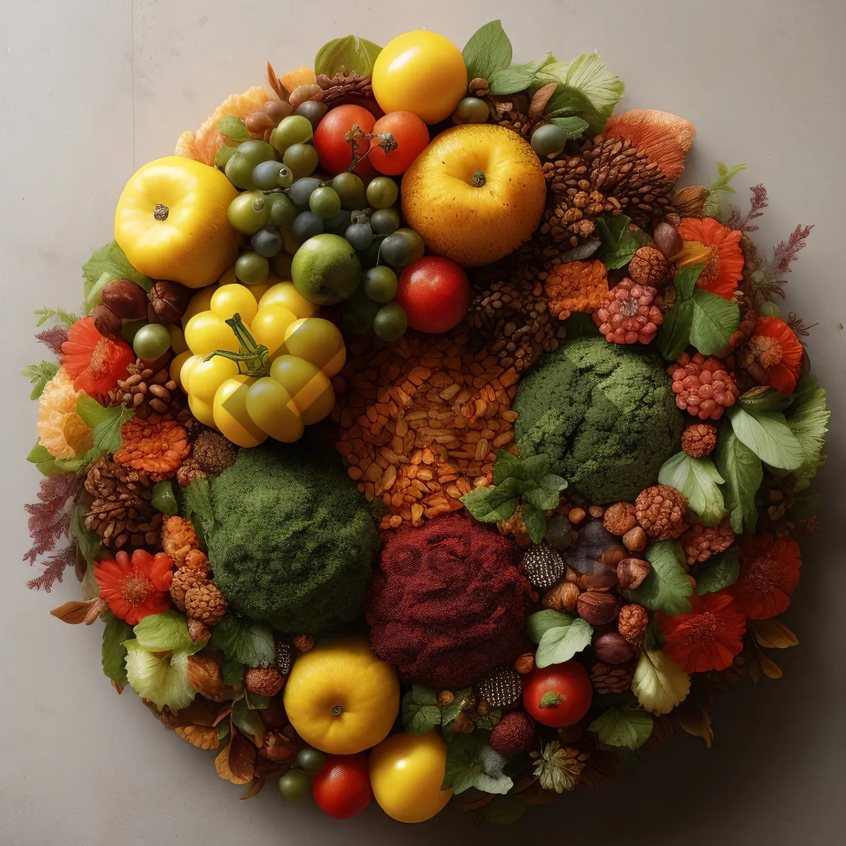 Picture of Assorted Fresh Fruits and Berries Basket